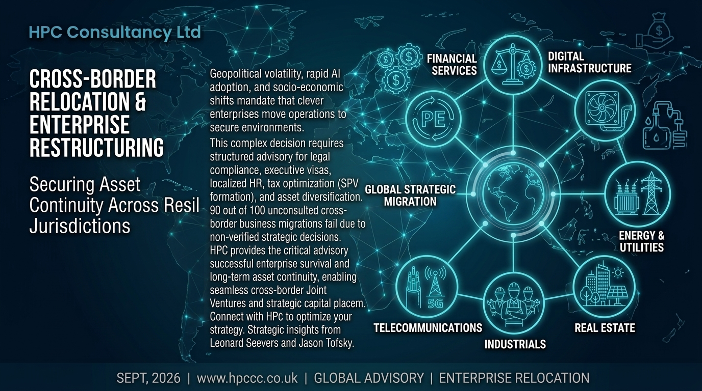 Strategic Business Relocation from India and Cross Border Advisory