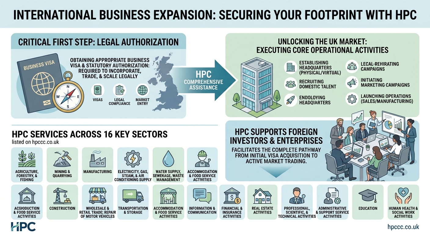 Establishing India Business Operations and Securing Business Visa Compliance