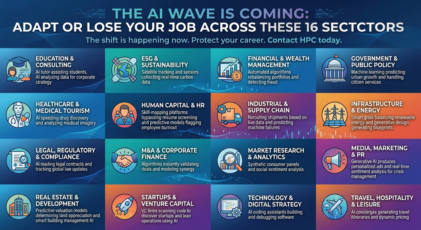 The AI Wave is Coming India: Adapt or Lose Your Job Across These 16 Sectors